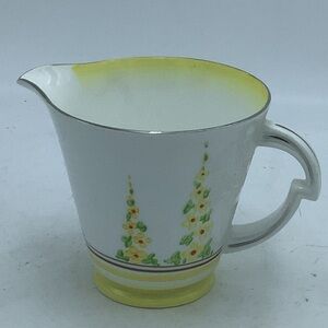 Standard China England Yellow Flowered  Creamer